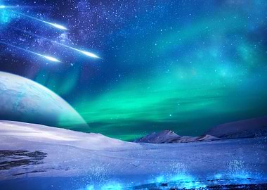 Travel Nature Aurora Snow