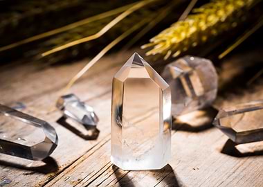 crystal quartz specimen