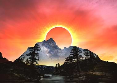 Landscape Eclipse
