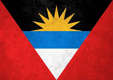 Flag of Antigua + Barbuda