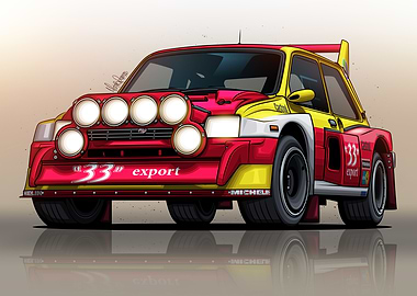 MG Metro Group B Artwork