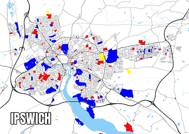 Ipswich Map