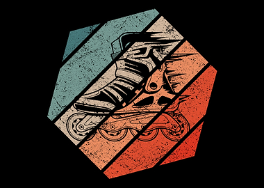 Roller Skating Skater Girl