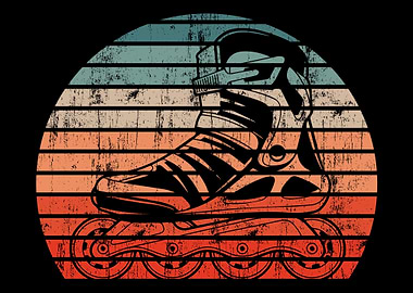 Roller Skating Skater Girl