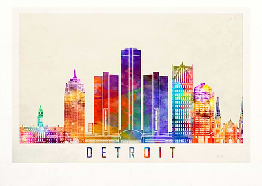 Detroit skyline
