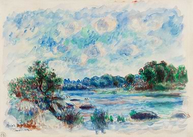 Auguste Renoir Landscape