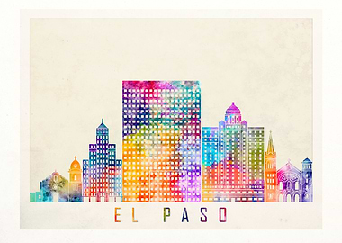 El Paso skyline