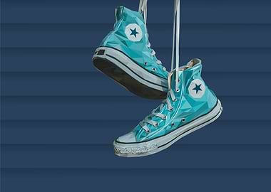 hideout hi top sneaker