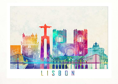 Lisbon skyline