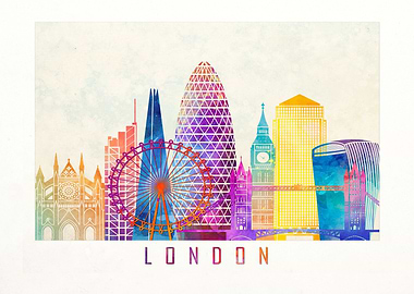 London skyline