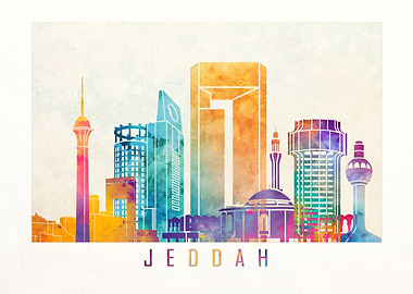 Jeddah skyline