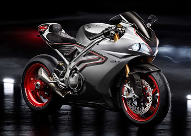 Norton V4SV Manx Motorbike