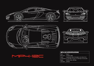 The MP4 12C Blueprint