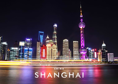 Shanghai City Night