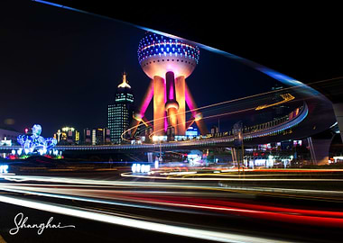 Shanghai Street Night