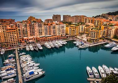 Monaco Port de Fontvieille