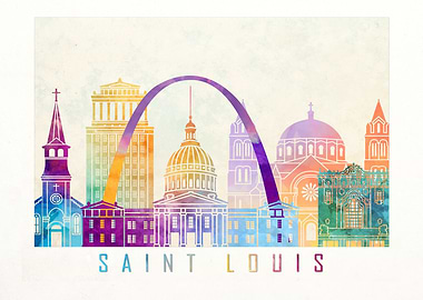 Saint Louis skyline
