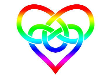 Rainbow Infinite Heart