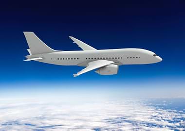 Airplane flying over Sky