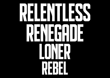 DREAMER Relentless loner