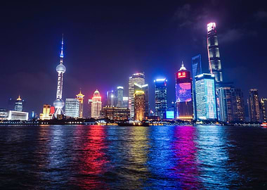 Shanghai skyline