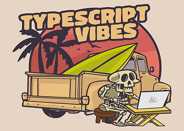 Skeleton with computer and