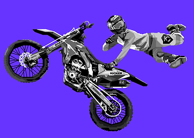 Motocross Freestyle Grey
