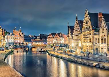Evening In Ghent