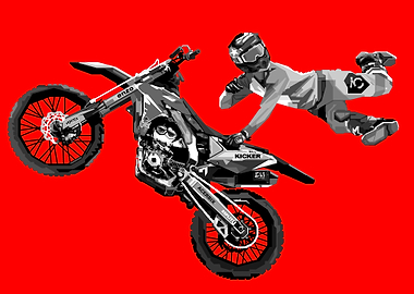 Indian Air with Red BG