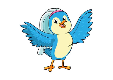 Bird Bride Wedding Veil