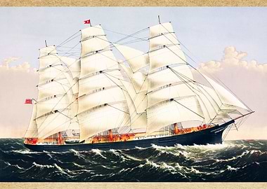 Clipper Ship Three Brother