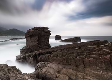 Beautiful textured rocks