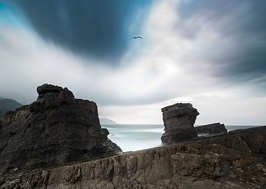 Beautiful textured rocks