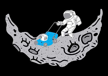 Astronaut Space Moon Galax