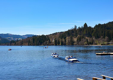 Titisee lake in Germany