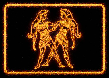 Gemini Zodiac Fire Sign