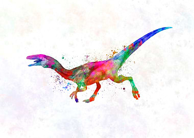 Compsognathus dinosaur