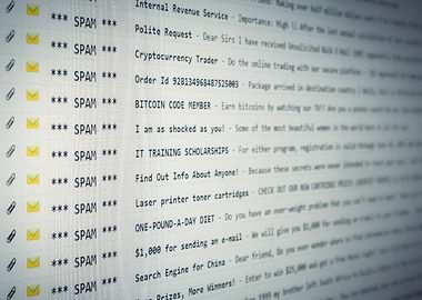 Spam mail inbox overflow a