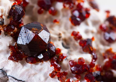garnet mineral stone