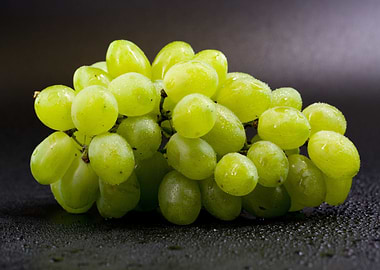 Green Grapes Fruits Food