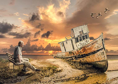 Old man and his ship