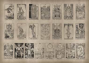 Major Arcana Tarot Cards