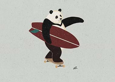 Surfing Panda