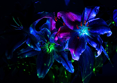 Glowing Lily