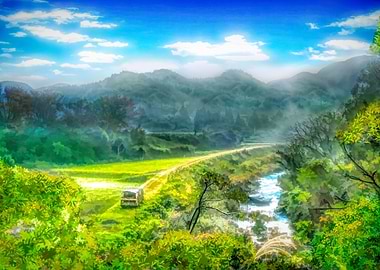 Went through the valley