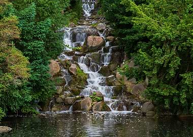 Waterfall In Berlin