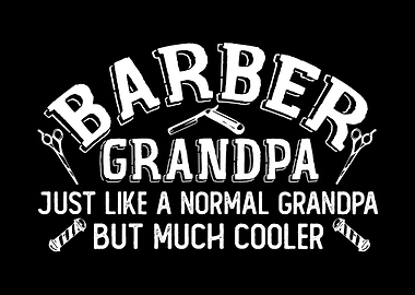 Barber Grandpa Hairstylist