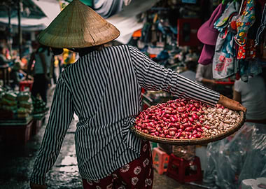 Walk of a Street Vendor