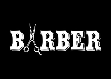 Barber Lettering Haircut