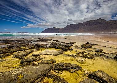 Wild nature in Lanzarote